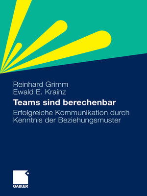 cover image of Teams sind berechenbar